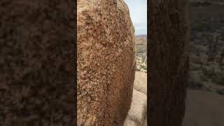 Climbing Boulders at Barker Dam - Joshua Tree National Park