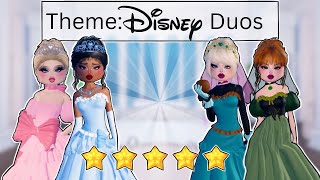 RECREATING ICONIC DISNEY DUO OUTFITS IN DRESS TO IMPRESS!