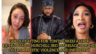 OTILO😱TONTO DIKEH EX-HUSBAND CHURCHILL OLAKUNLE 3RD MARRIAGE WITH ROSEY MEURER CRASHES 🤯 FULL DETAIL