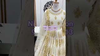 party wear gown nilas creation 9047229113#shorts