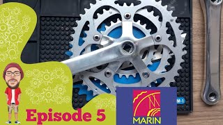 EP5: Crank Clean and detail - 90's Marin Eldridge restoration project.