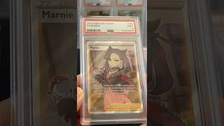 2020 TCG Pokémon Sword & Shield Base Set🔥Full Art Trainer MARNIE Psa 9 REVEAL