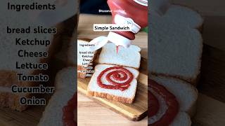 Quick sandwich recipe #shorts #youtubeshorts #bhusanurcooking