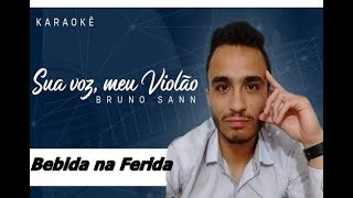 Bebida na Ferida - Zé Neto e Cristiano. (Karaokê Violão) #suavozmeuviolao