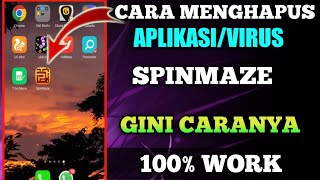 Cara Menghapus Virus Spinmaze||Permanen