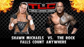 WWE Legends | Shawn Michaels vs. The Rock | Extreme Rules | WWE TLC 2024