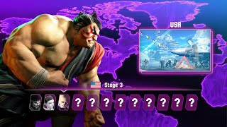 Street Fighter 6 E Honda arcade mode