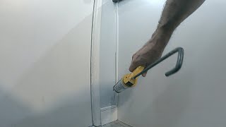 Caulking - Wall to Cabinet - Baseboard to Floor