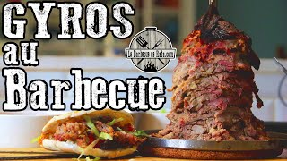 Comment faire un GYROS au barbecue ?? 🇬🇷🔥🐖 | Broche Kebab Grillrost