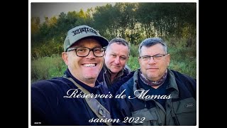 pêche réservoir de Momas 2022