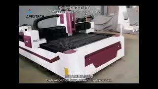 1530 Fiber Laser Cutting Machine On 5mm Carbon Steel Cutting