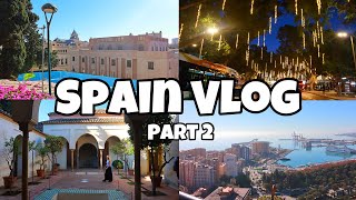 Spain Vlog! Part 2, Malaga, Christmas holiday