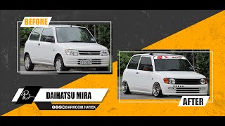 Daihatsu Mira (modifications on photoshop)