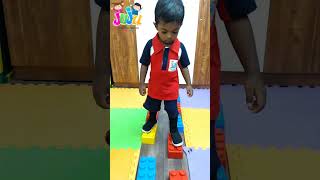 Balancing Activity #childhoodeducation #funlearningexperience #childdevelopment