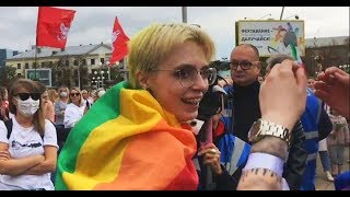 Дочь Ефремова пришла на митинг в Белоруссии, а Иван Ургант открыто высмеял Александра Лукашенко