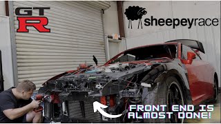 Sheepey Race Nissan GTR Front End Almost Finished!