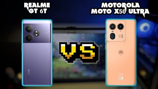 REALME GT 6T VS MOTOROLA MOTO X50 ULTRA | Compare Specifications