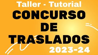 Taller Concurso de Traslados 2023-24 [DxP]