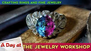 "A Day at the Jewelry Workshop: Crafting Rings and Fine Jewelry | Career Story"