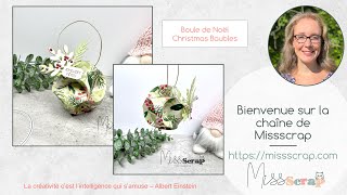 Live #155: boule de Noël / Christmas baubles