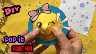 ★ DIY: ZELF een FIDGET TOY'S maken ★ POP IT KNUTSELEN met PAPIER en KARTON ★ KNUTSEL FILMPJE