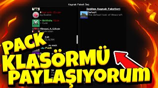 TEXTURE PACK KLASÖRÜMÜ PAYLAŞIYORUM-!!!minecraft craftrise bedwars