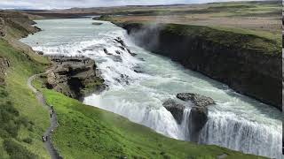 Iceland's Gullfoss Waterfall