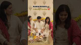 Rakhi poses with brother and sister | Rakhi Poses | Shanika Khurmi | #ashortaday #ytshorts #shorts