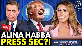 PANIC! DC Reporters On Life-Support As Trump Ready To Name Alina Habba White House Press Secretary🔥