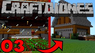 Minecraft Survival 1.19: Farm de villagers e Casa nova(CraftDiones)#3