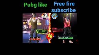 #free fire lovers subscribed vs pubg lovers like  #shot video #youtuber