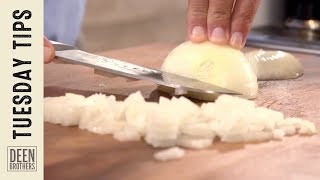 How to Dice an Onion - Quick Cooking Class