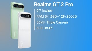 Realme GT 2 Pro Official look, Price, Design, Camera, Specifications and Features