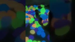 100 Pcs Glow In The Dark Stones Glowing Stones