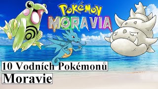 10 Vodních Pokémonů Moravie