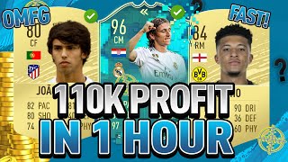 OMG!! 110,000 IN 1 HOUR! FIFA 20 BEST TRADING METHOD! (Best Sniping Filters) *Fifa 20 Trading Tips*