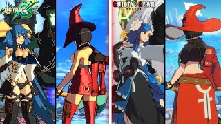 GUILTY GEAR STRIVE -  All Character Victory Poses - Xrd REV 2 vs STRIVE