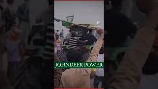 Johndeer powe kisan andolan delhi #johandeere #2024 #farming #farmer #kisanandolan #shorts