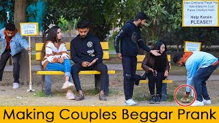 Making Couples Beggar Prank @Fahad_Dean