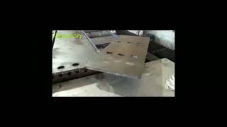 Leapion fiber laser cutting machine in Iran customer factory