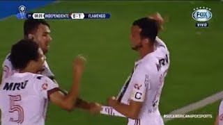 Gol réver-independente 0x1 flamengo sul-americana 2017