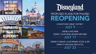 Disneyland Is Reopening! People Are Trying To Stop Reopening?! Here's The Catch To Reopening Disney.