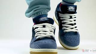 UNRELEASED First Look and UNBOXING: Nike SB Dunk Low Denim Sashiko