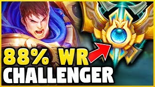 *NEW* CHALLENGER 88% WINRATE GAREN BUILD! LEGIT UNBEATABLE! - League of Legends