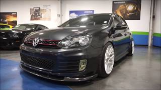 2011 VW Golf GTI Static Stance On Rotiform Wheels