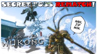 Black Myth Wukong Secret Boss REMATCH!