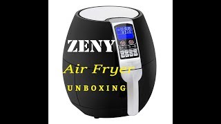 Zeny Air Fryer Unboxing and Review