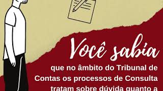 Você sabia que os processos de Consulta tratam sobre dúvidas quanto a interpretação da legislação?