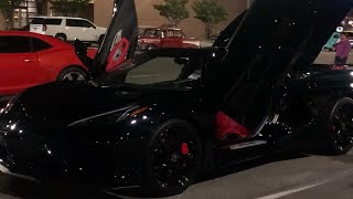 Batwoman 2021 C8 Corvette with Lambo Doors