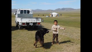 Nomads in Mongolia